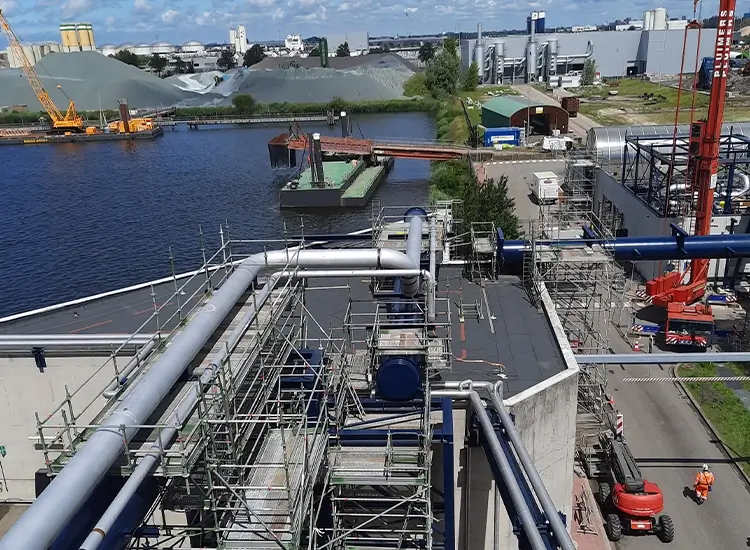 Referenz Fernwärmeauskopplung